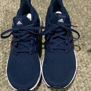 #251 Adidas  Ultra Boost Men's Navy/White Sz. 11.5  Running Shoes NWOT